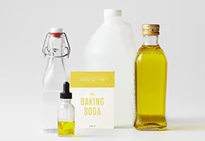 5 Ingredients for 10 Natural Cleaning Tips