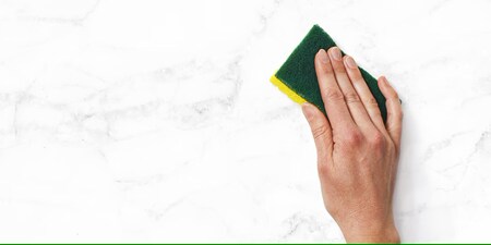 how to clean marble in the bathroom
