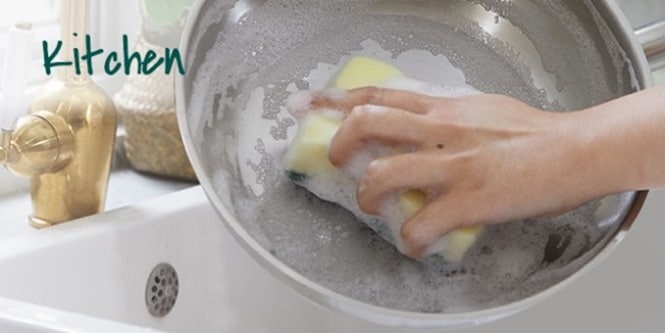 scotch-brite kitchen sponge
